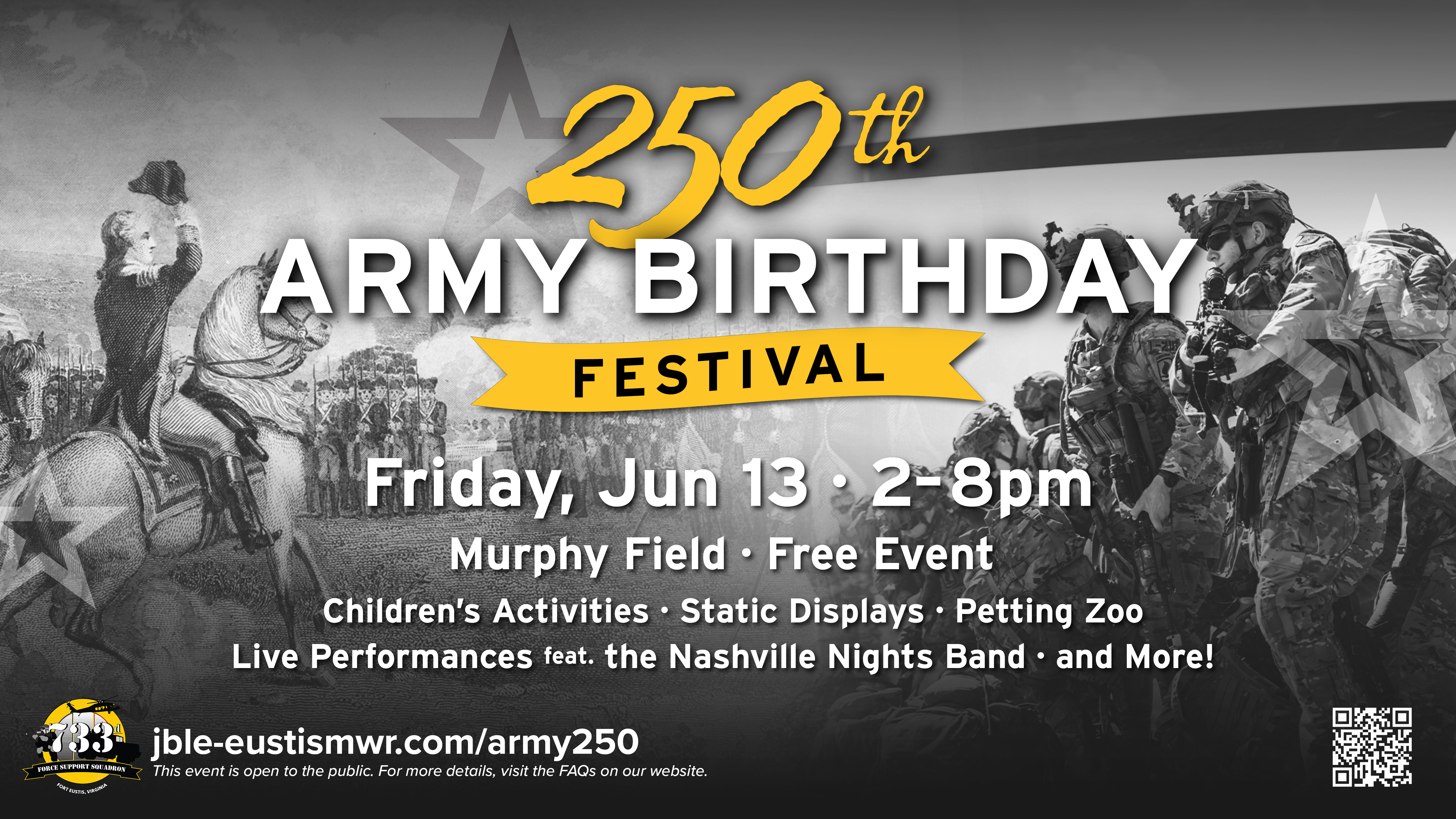 250th Army Birthday Festival at JBLE-Eustis MWR